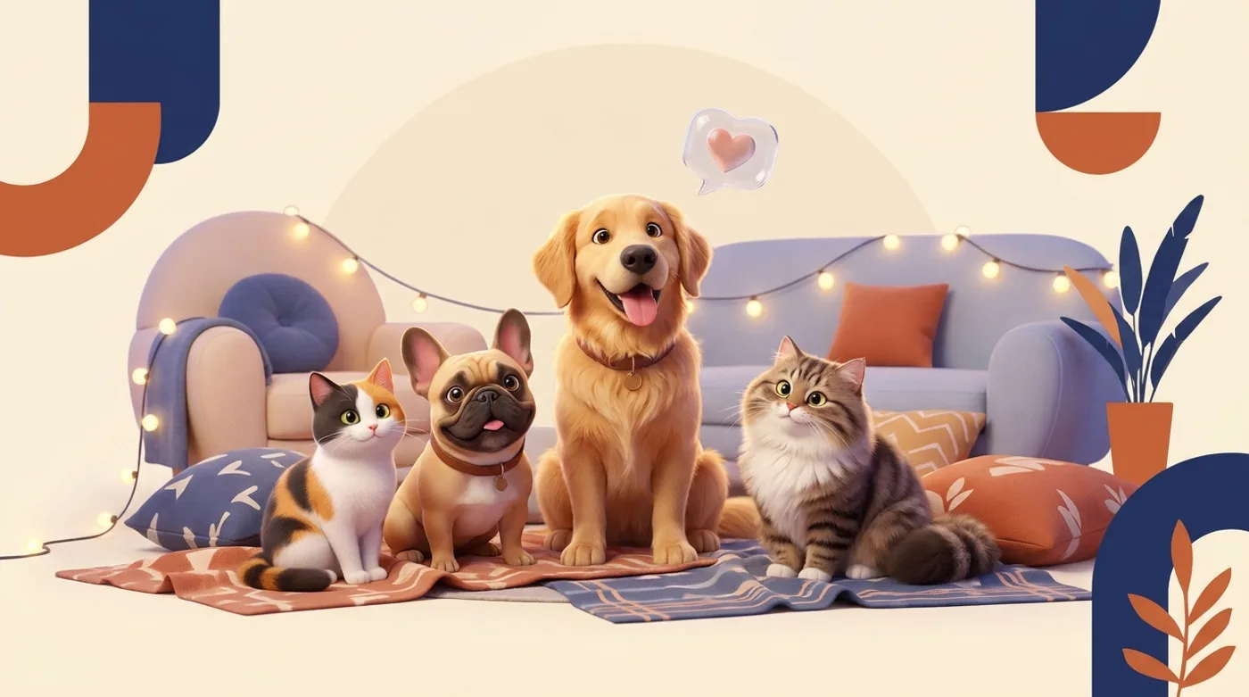 Pets in the Top Paws community